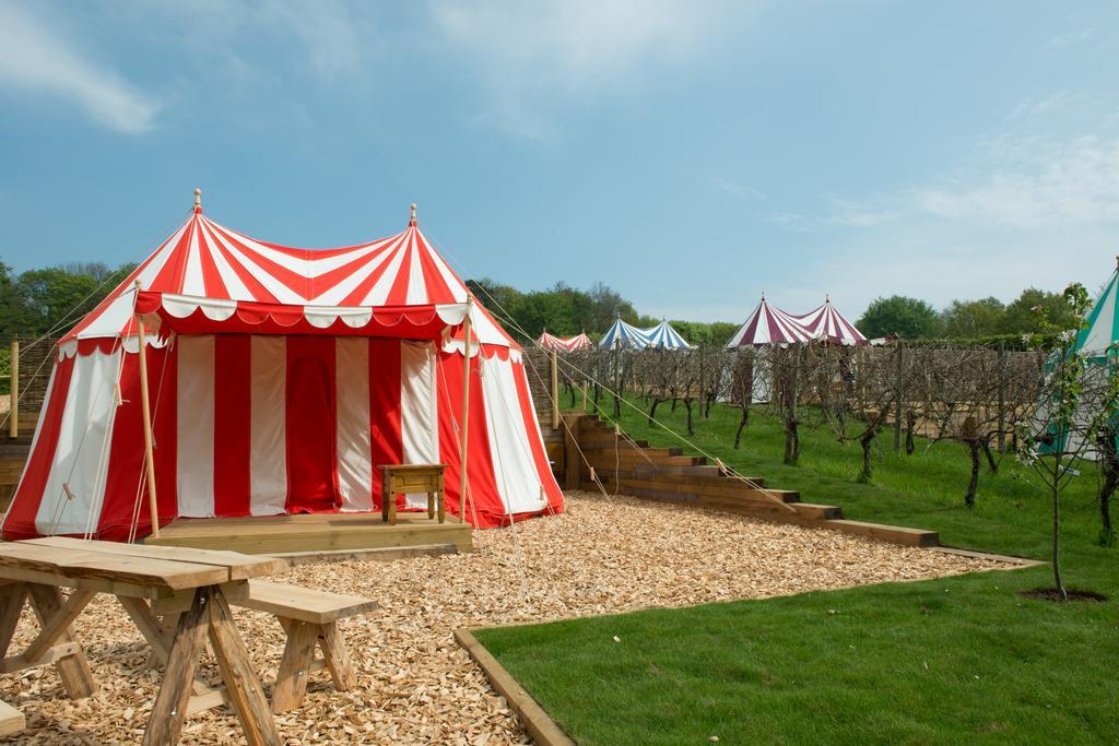 Leeds Castle Knights Glamping Hotel Luaran gambar