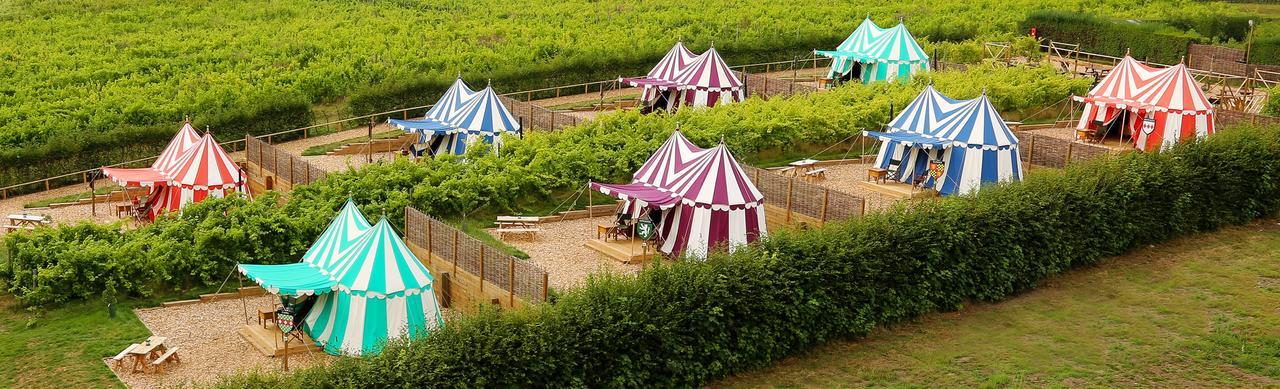 Leeds Castle Knights Glamping Hotel Luaran gambar
