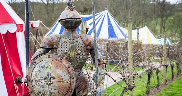 Leeds Castle Knights Glamping Hotel Luaran gambar